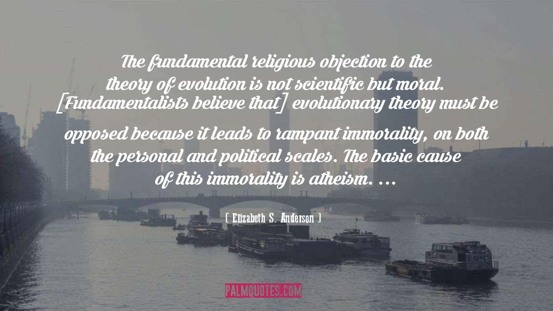 Theory Of Religious Economy quotes by Elizabeth S. Anderson