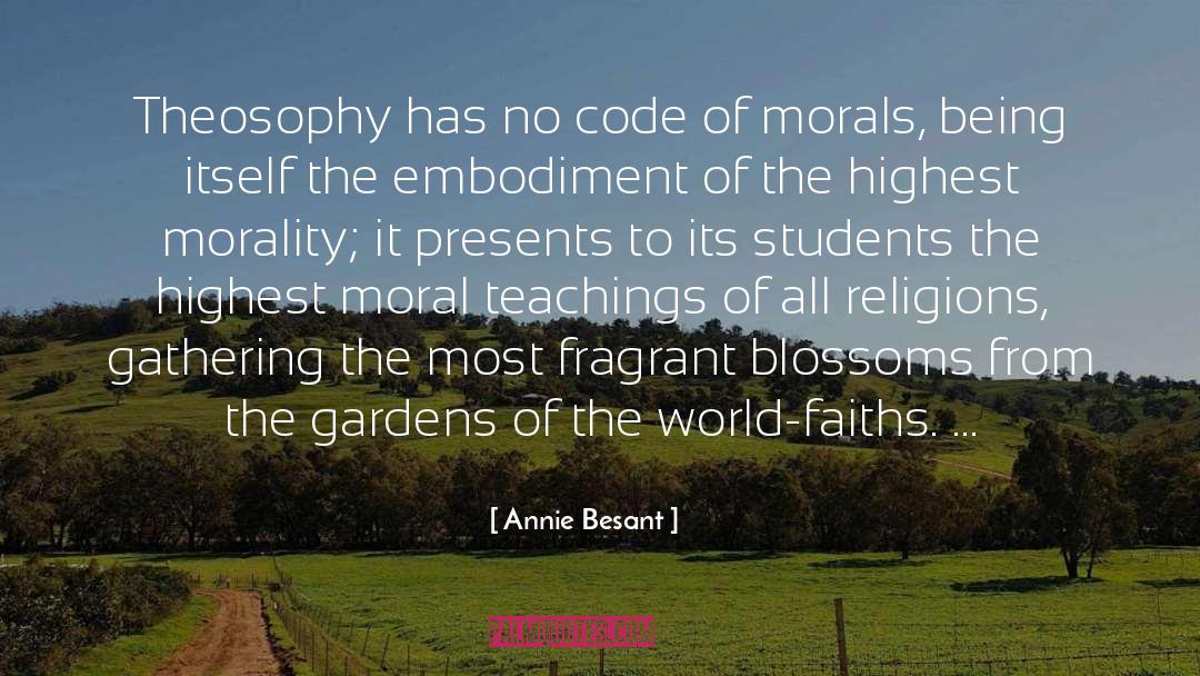 Theosophy quotes by Annie Besant