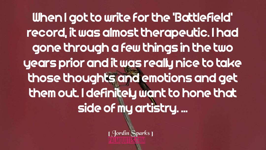 Therapeutic quotes by Jordin Sparks