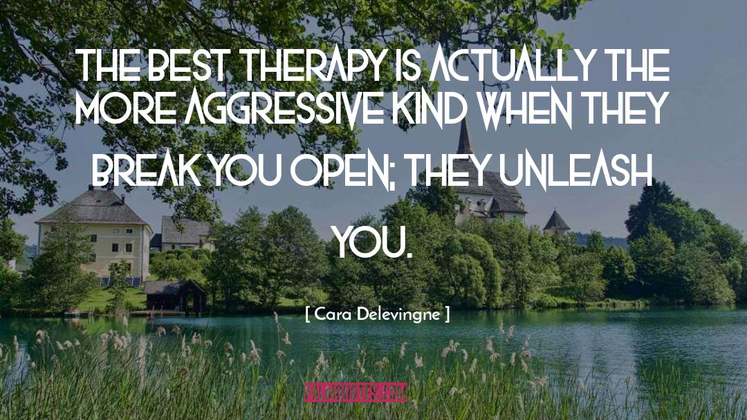 Therapy Tips quotes by Cara Delevingne