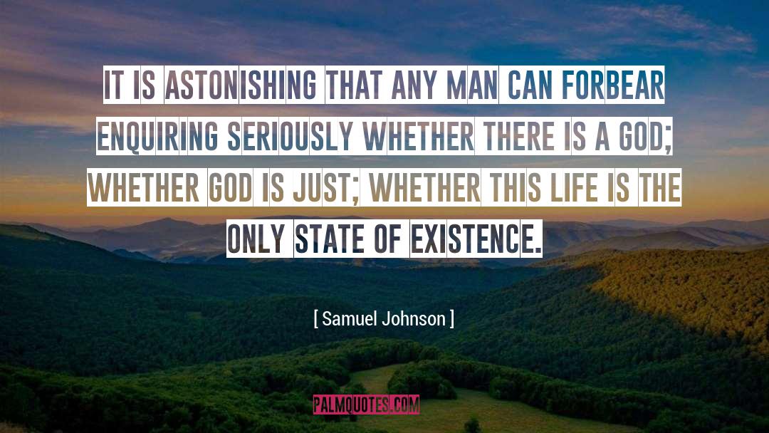 There Is A God quotes by Samuel Johnson