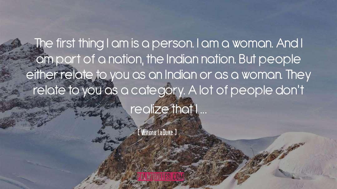 There Is A Lot Of Ruin In A Nation Quote quotes by Winona LaDuke