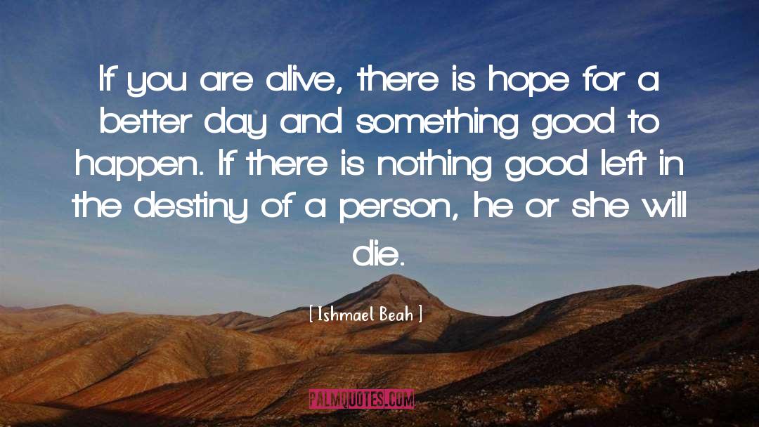 There Is Hope quotes by Ishmael Beah