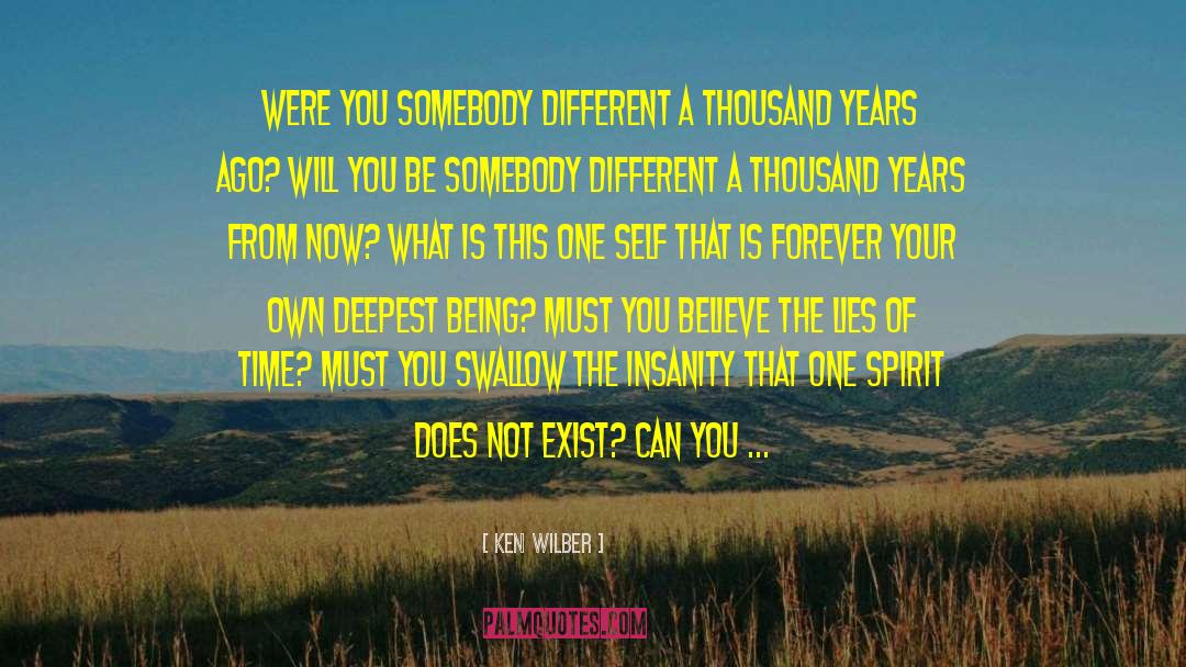 There Is Only One Of Me quotes by Ken Wilber