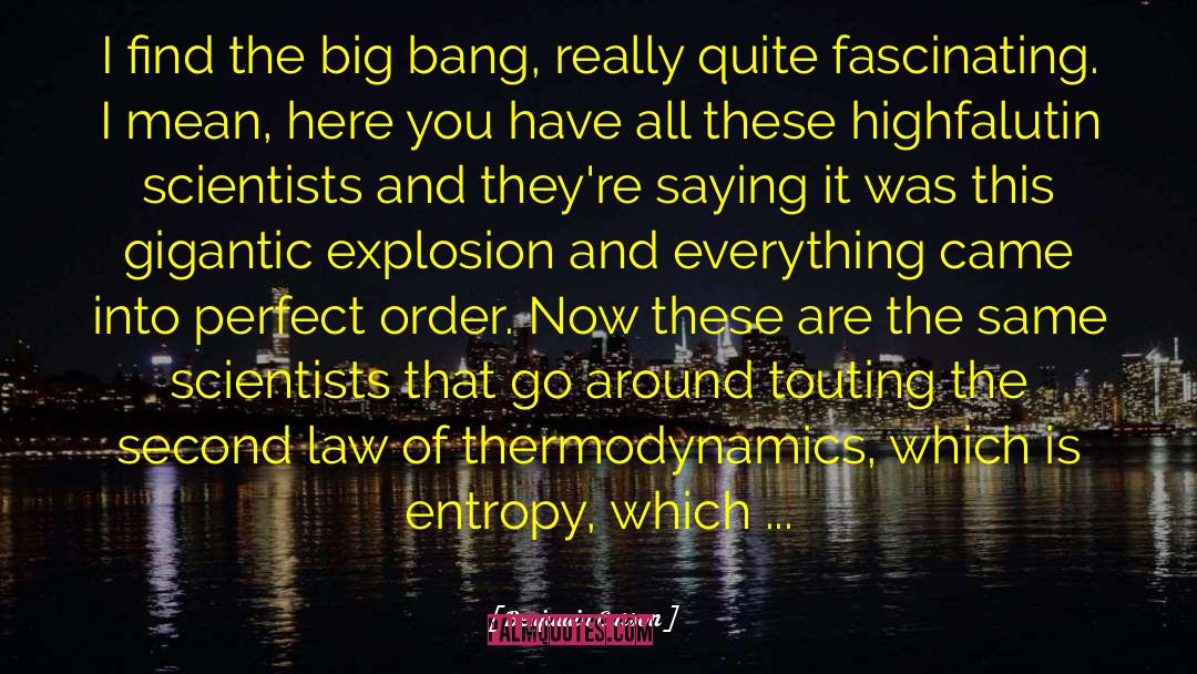 Thermodynamics quotes by Benjamin Carson
