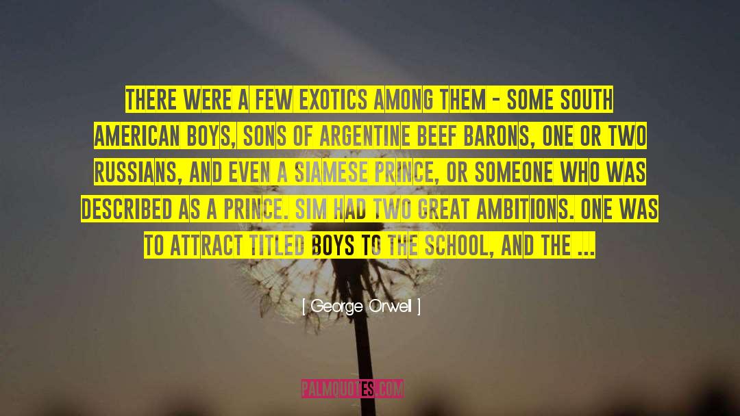 These Boys quotes by George Orwell
