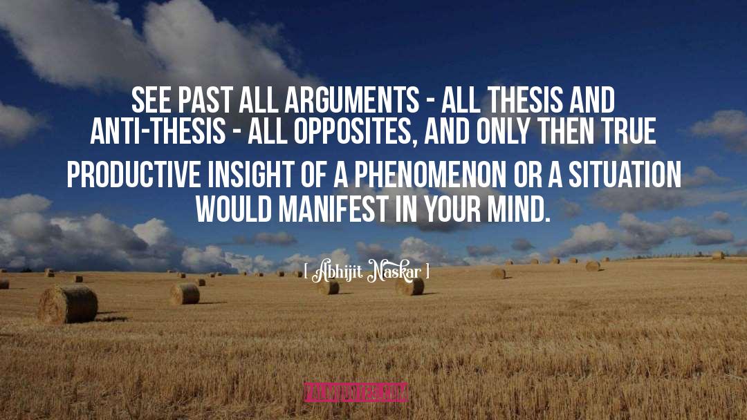 Thesis quotes by Abhijit Naskar