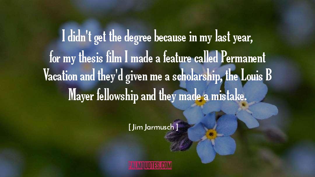 Thesis quotes by Jim Jarmusch