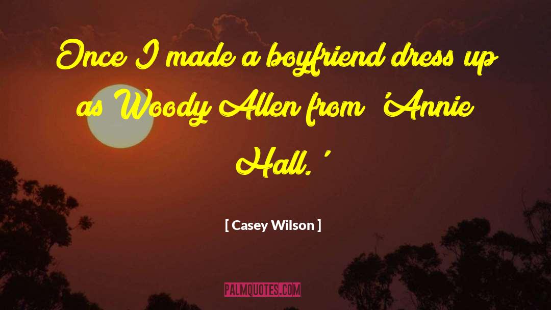 Thesken Hall quotes by Casey Wilson