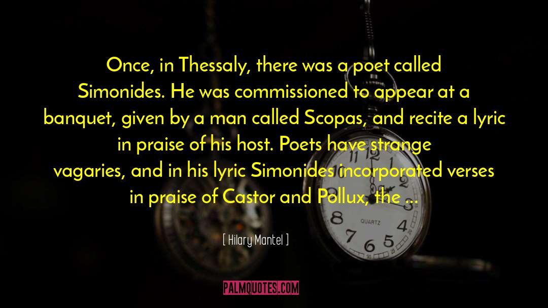 Thessaly quotes by Hilary Mantel