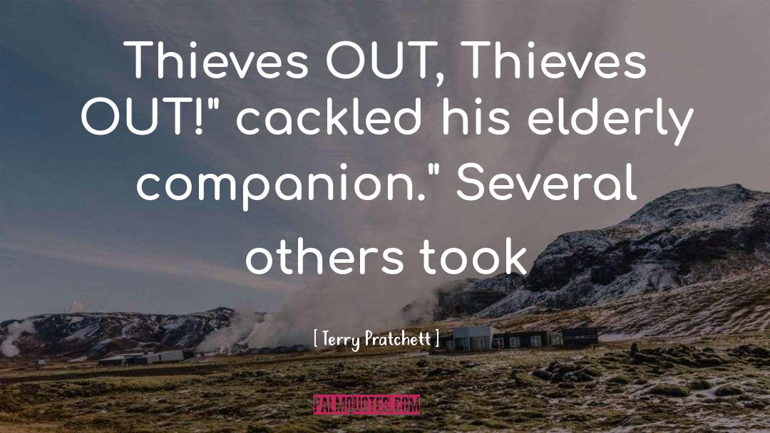 Thieves quotes by Terry Pratchett