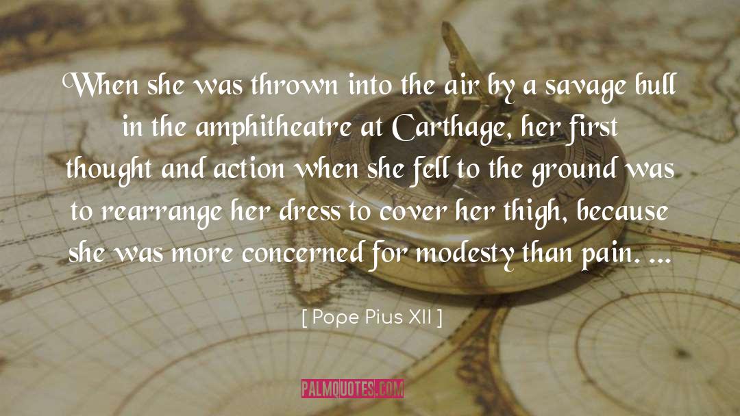 Thigh quotes by Pope Pius XII