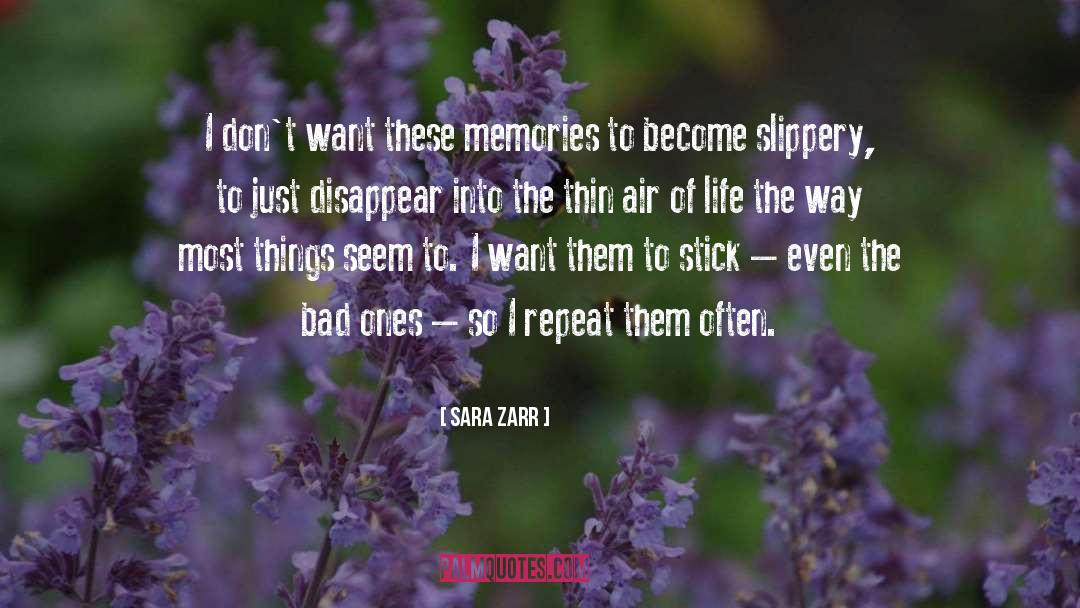Thin Air quotes by Sara Zarr