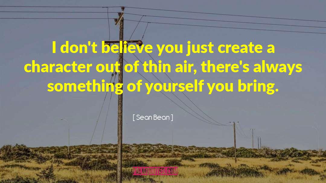 Thin Air quotes by Sean Bean