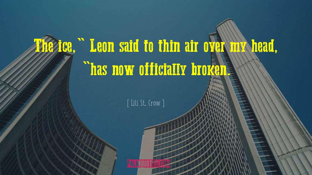Thin Air quotes by Lili St. Crow