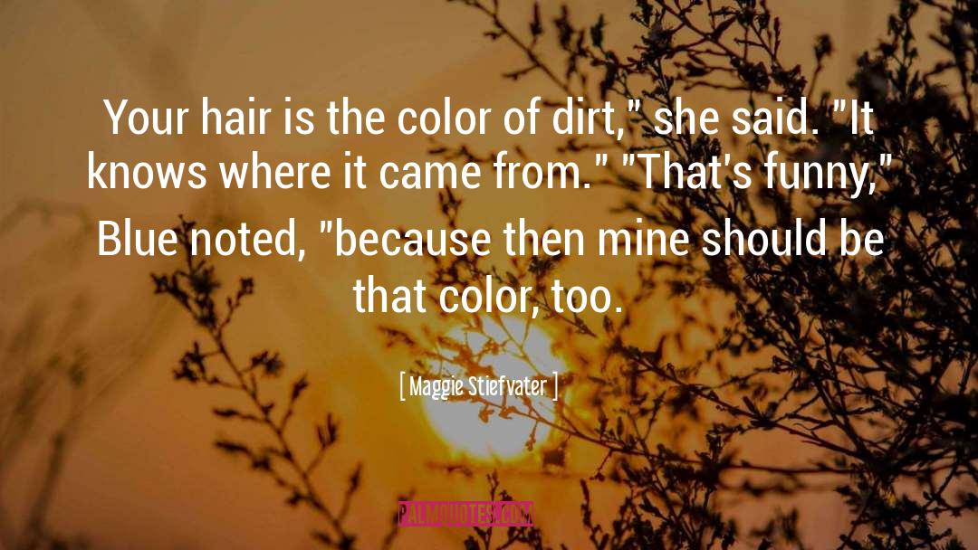 Thin Hair quotes by Maggie Stiefvater