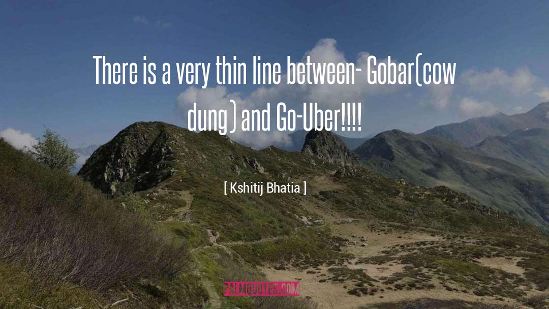 Thin Line quotes by Kshitij Bhatia
