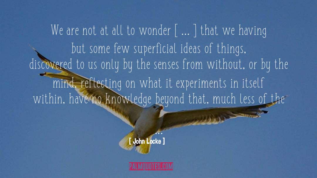 Thing In Itself quotes by John Locke
