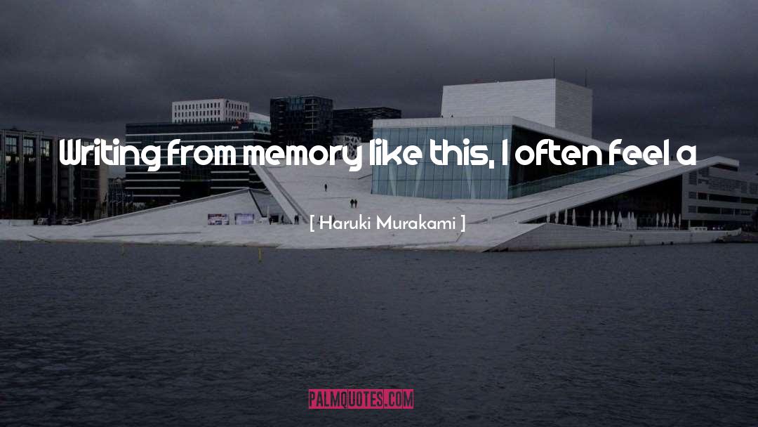 Thing What quotes by Haruki Murakami