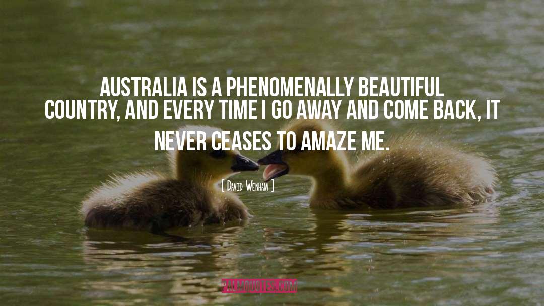 Things Amaze Me quotes by David Wenham