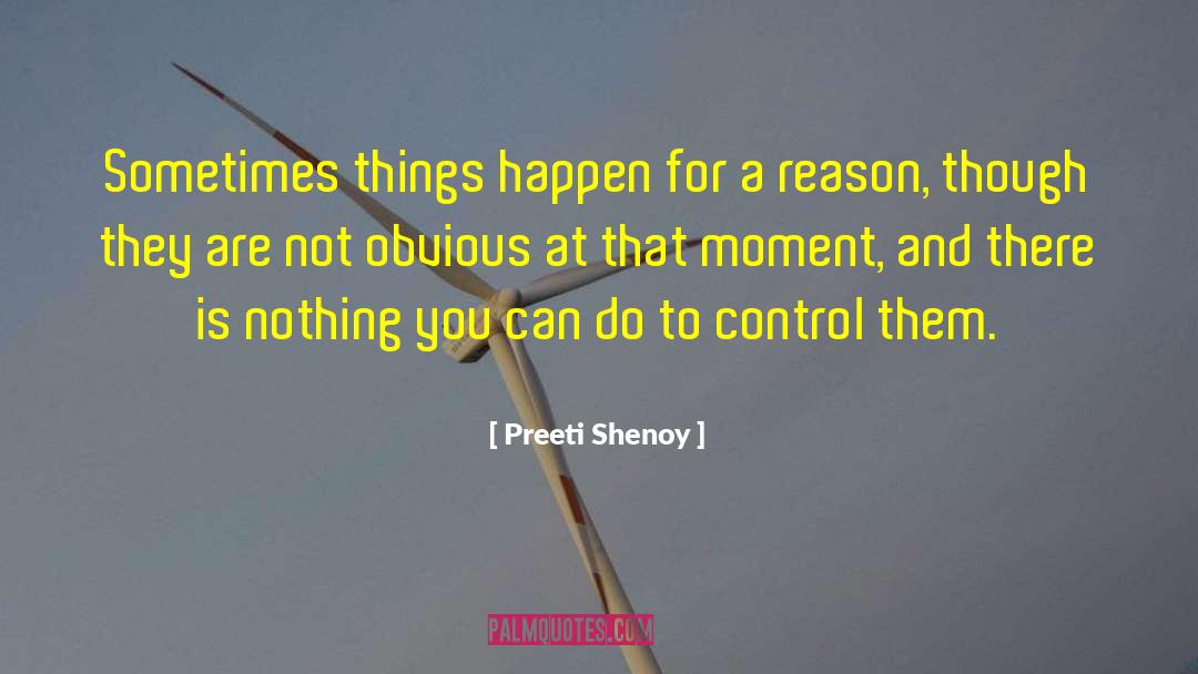 Things And Love quotes by Preeti Shenoy