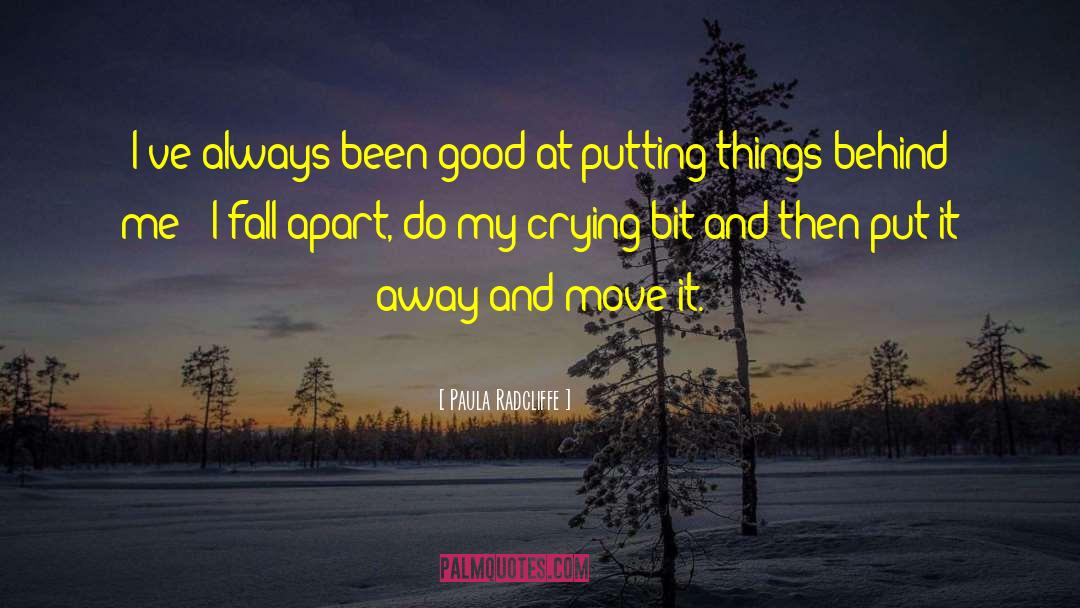 Things Fall Apart Money quotes by Paula Radcliffe