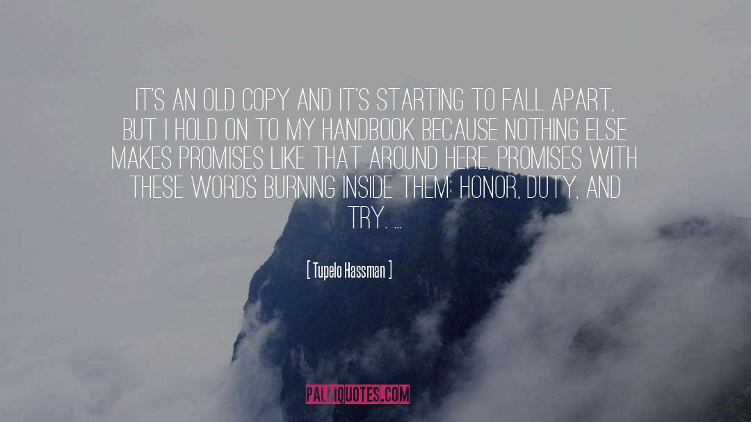 Things Fall Apart quotes by Tupelo Hassman