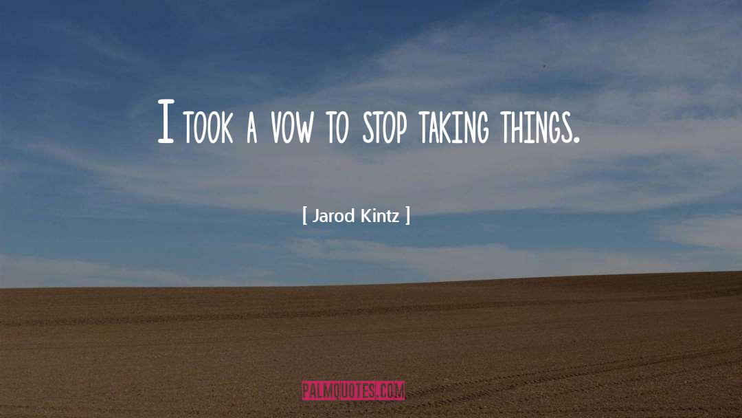 Things Learned quotes by Jarod Kintz