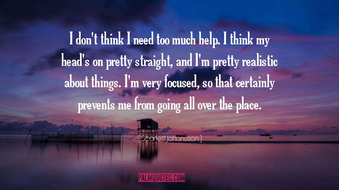 Things On My Mind quotes by Scarlett Johansson