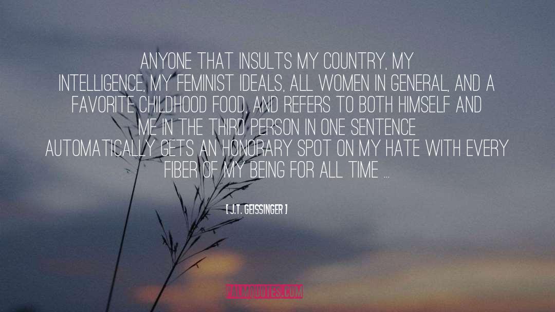 Things Southerners Hate List quotes by J.T. Geissinger