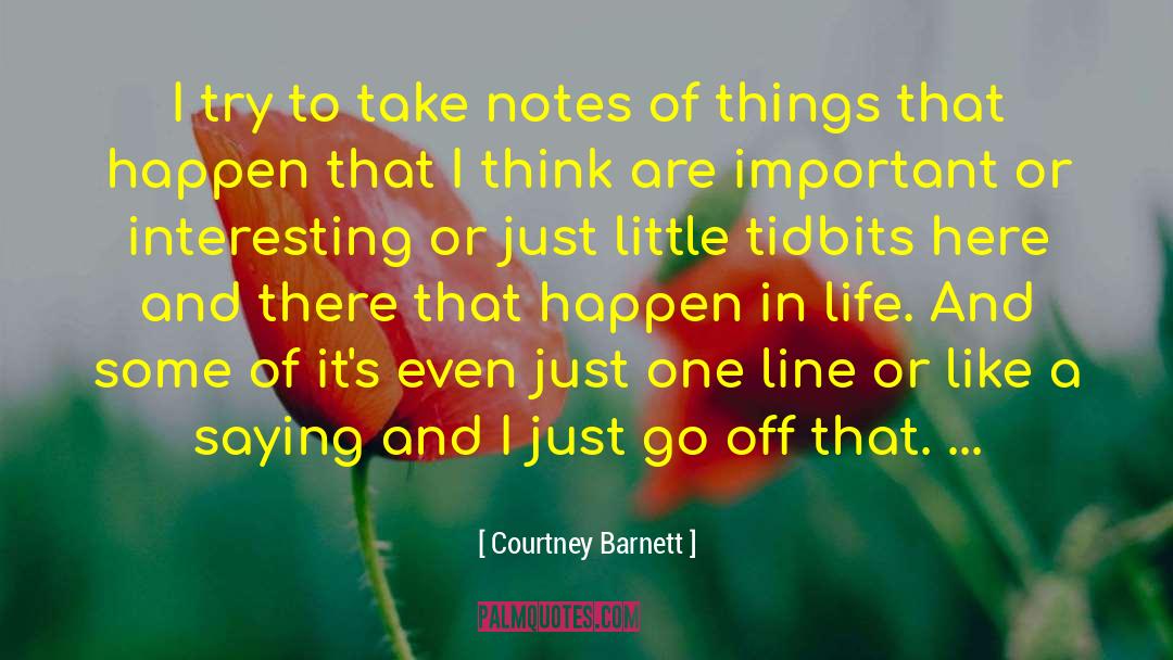 Things That Happen quotes by Courtney Barnett
