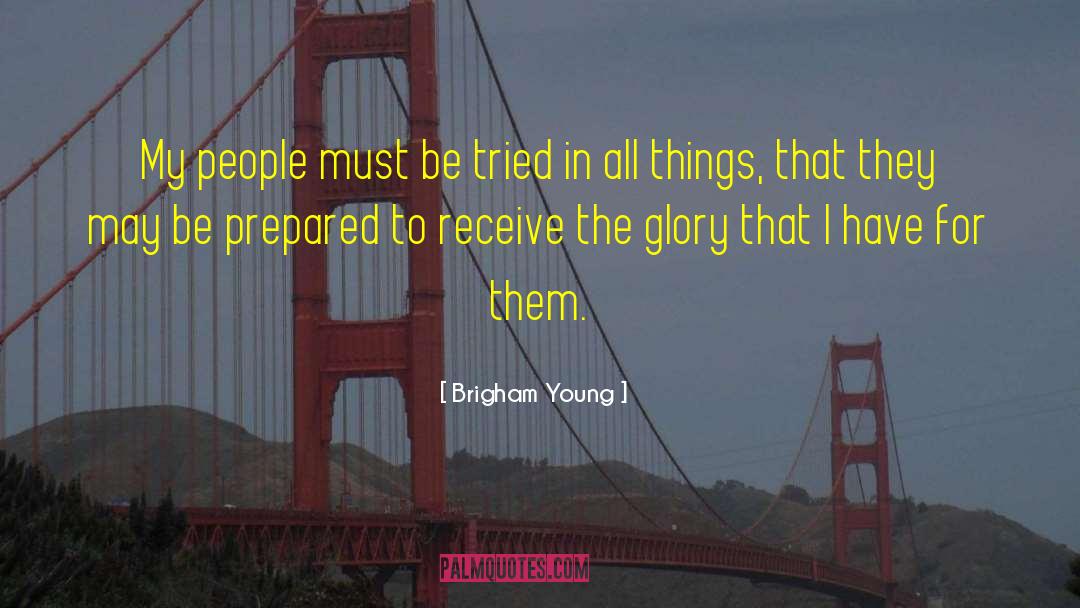 Things That I Do quotes by Brigham Young