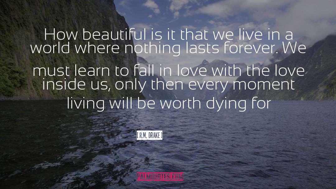 Things Worth Dying For quotes by R.M. Drake