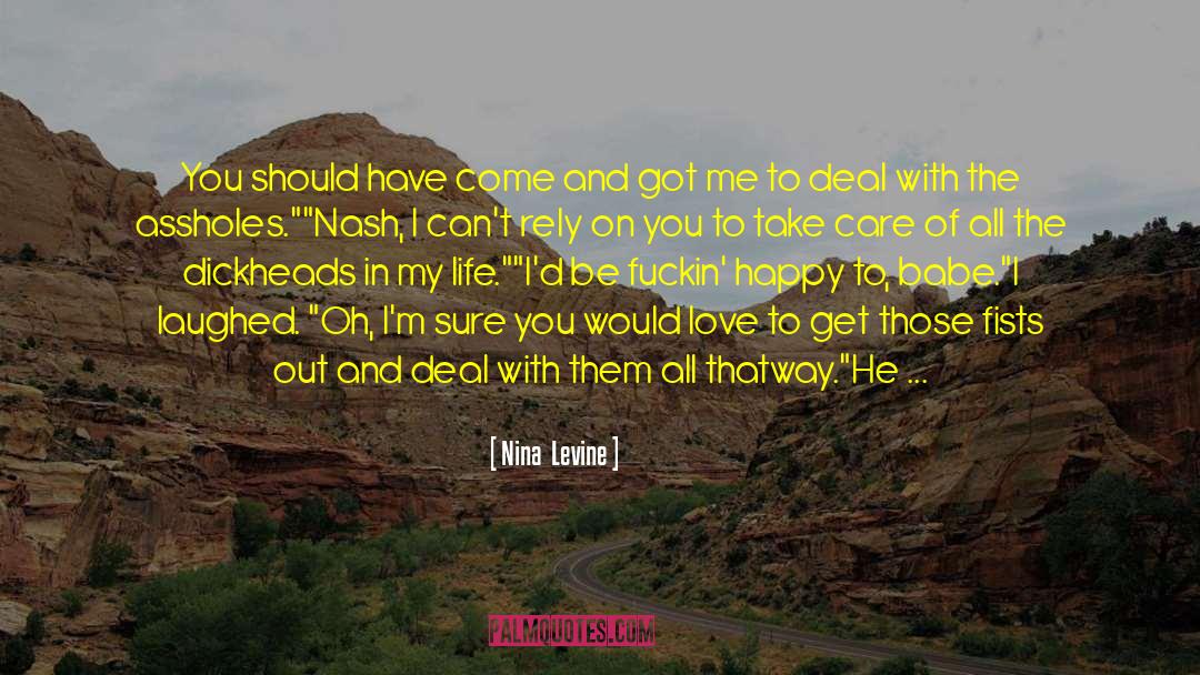 Things You Like quotes by Nina  Levine