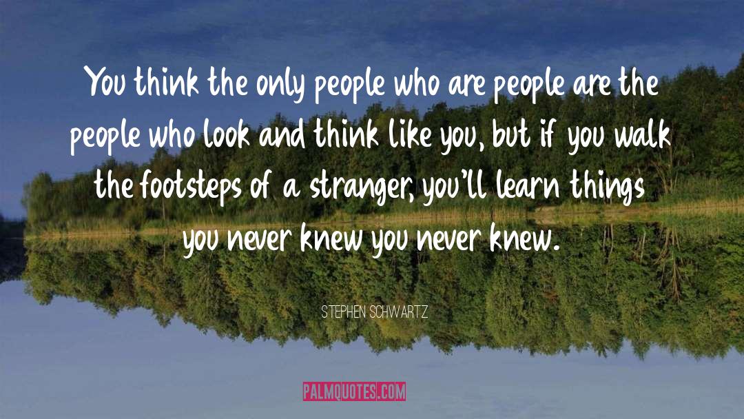 Things Youll Never Know quotes by Stephen Schwartz