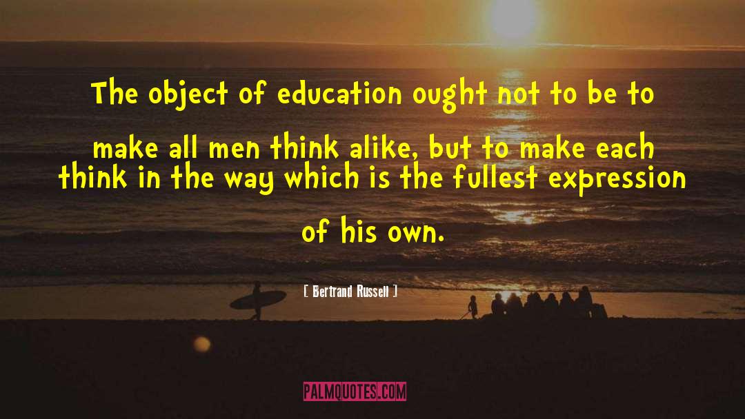 Think Alike quotes by Bertrand Russell