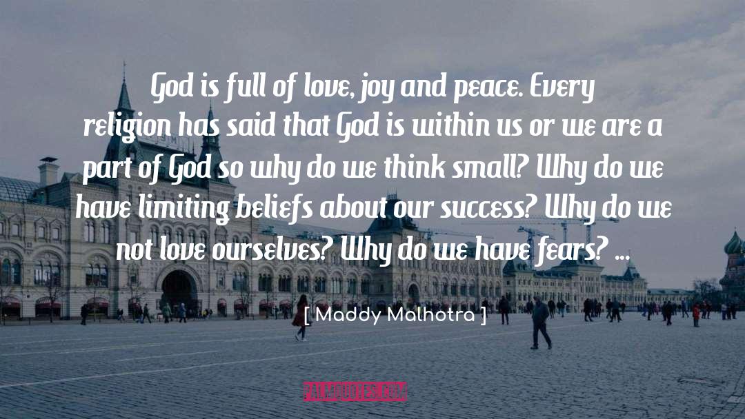 Think Big quotes by Maddy Malhotra