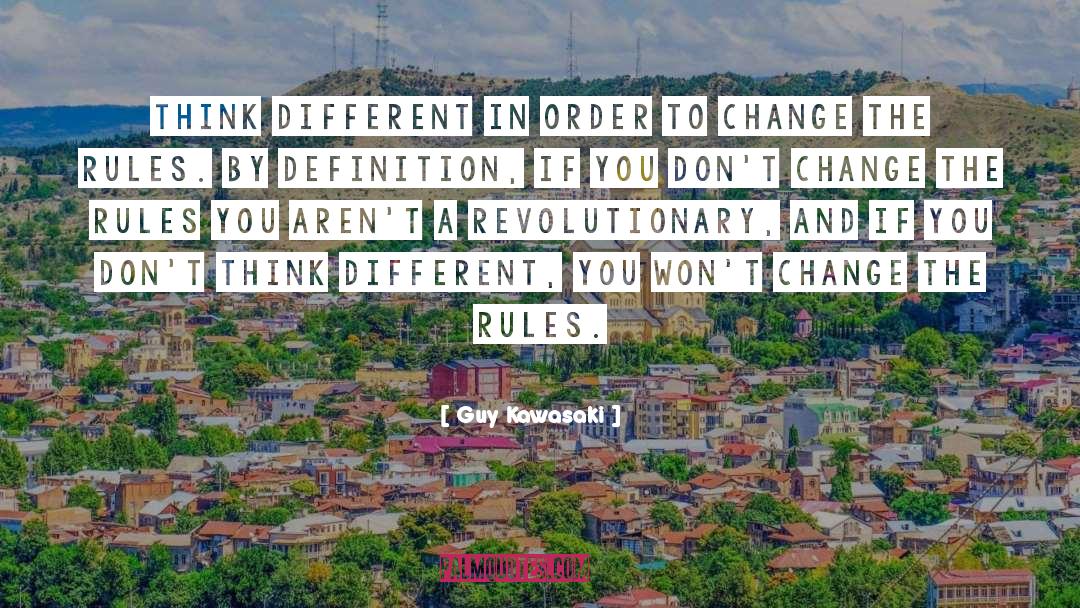 Think Different quotes by Guy Kawasaki