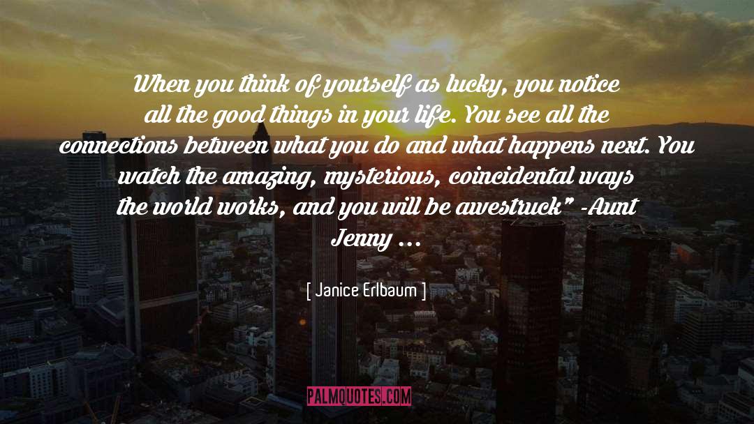 Think Of Yourself quotes by Janice Erlbaum