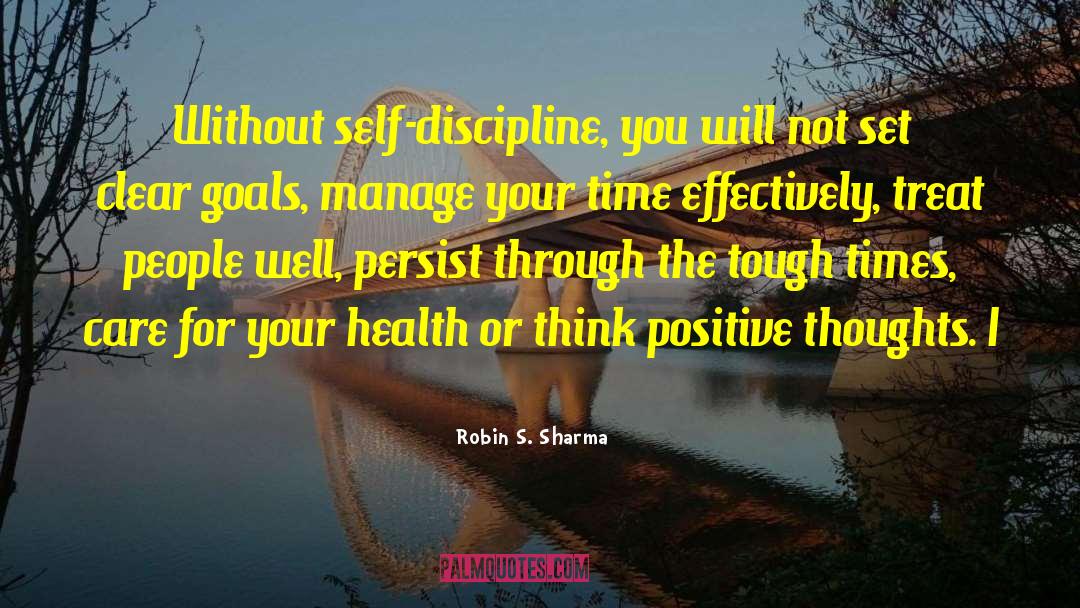 Think Positive quotes by Robin S. Sharma