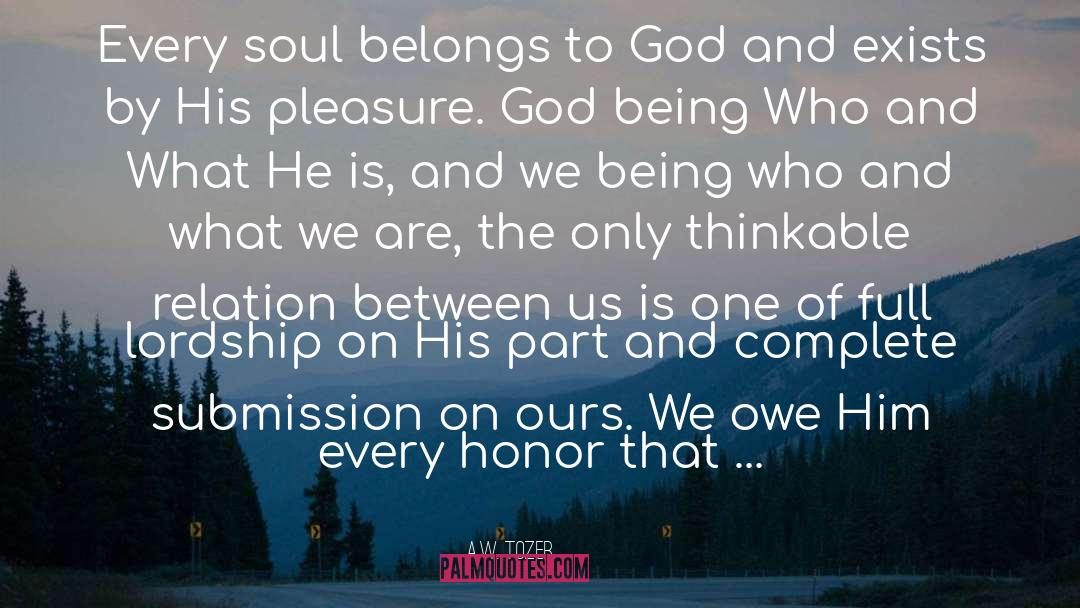 Thinkable quotes by A.W. Tozer