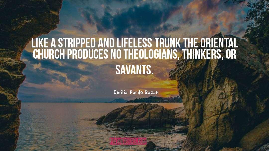 Thinkers quotes by Emilia Pardo Bazan