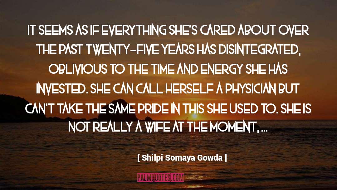 Thinking About The Past quotes by Shilpi Somaya Gowda