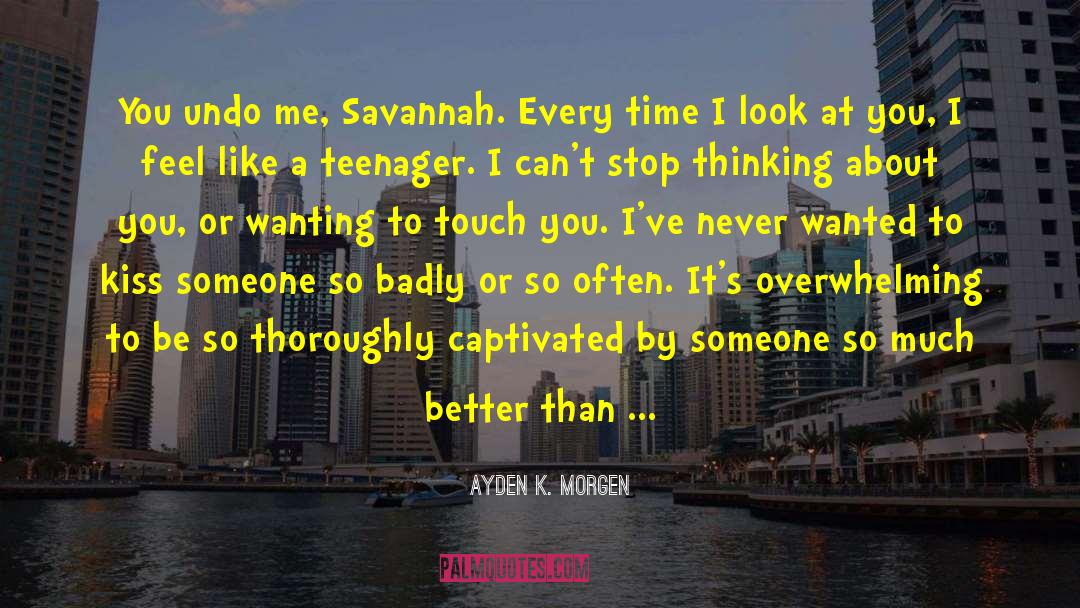 Thinking About You quotes by Ayden K. Morgen