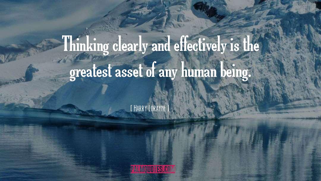 Thinking Clearly quotes by Harry Lorayne