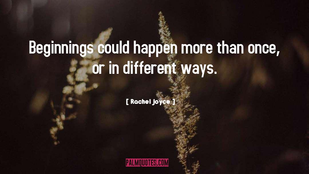 Thinking Different quotes by Rachel Joyce