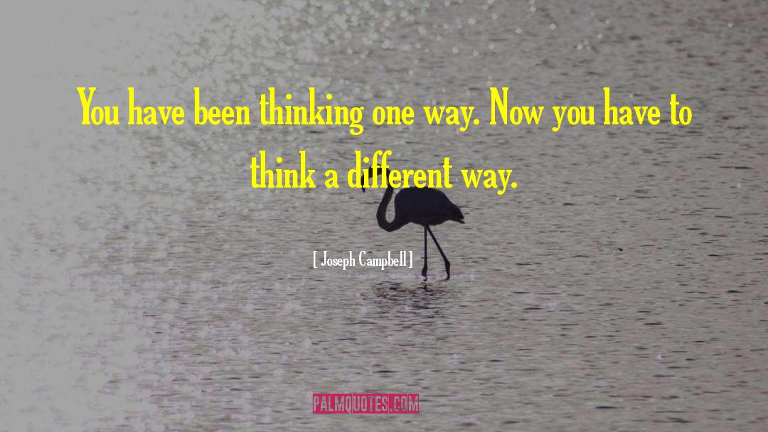 Thinking Different quotes by Joseph Campbell