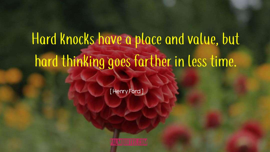 Thinking Hard quotes by Henry Ford