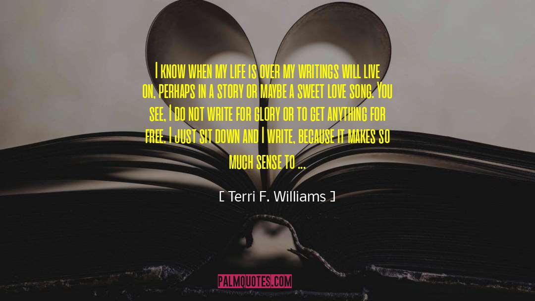 Thinking Is Free quotes by Terri F. Williams