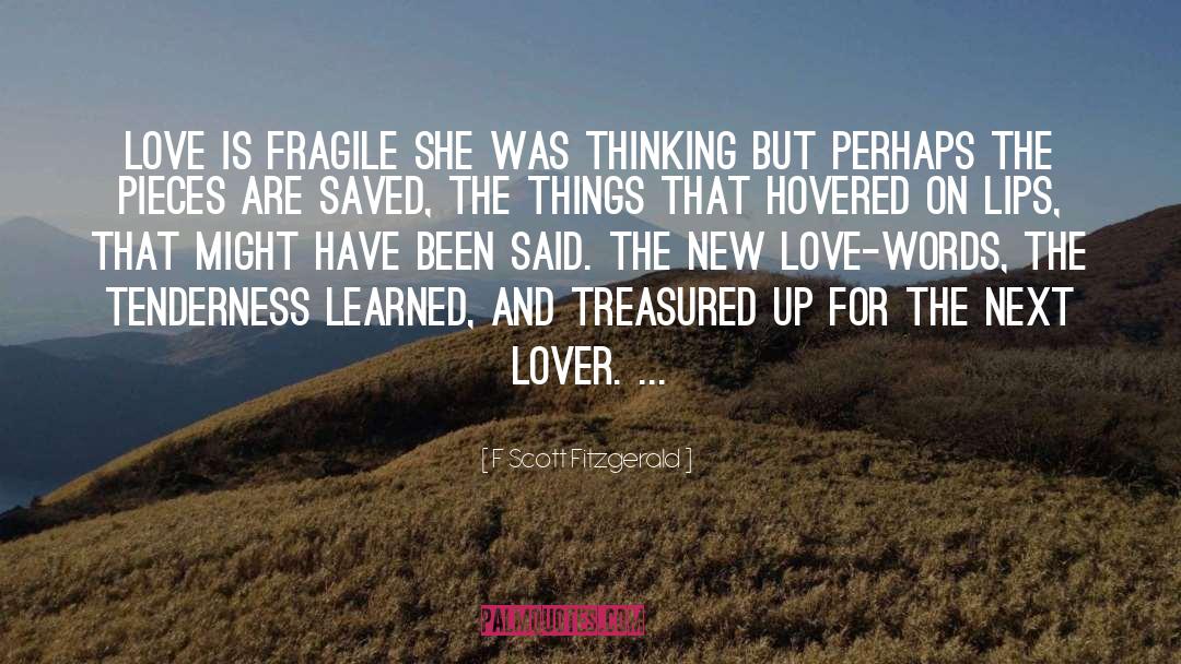 Thinking Love quotes by F Scott Fitzgerald